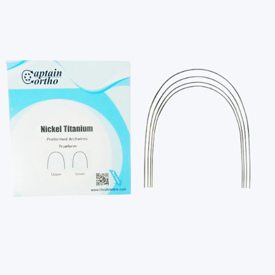 Captain Ortho Niti Preformed Wire Pack of 10 Pcs